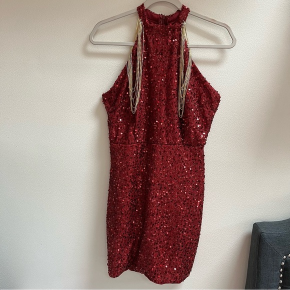 Ladies sequin dress - Picture 6 of 11